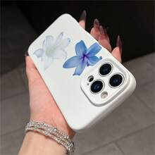 Funda para teléfono compatible con iPhone 17 Air/16e/15/14/13 Pro, Pro Max, Plus, orificio de precisión + funda suave, agarre cómodo, colores ricos y versátiles, a prueba de golpes, adecuada para hombres y mujeres - Blanco - Ver 4