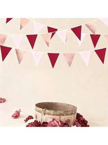 ¡Felicitaciones por su boda! Decoraciones de fiesta de boda blanca, banderas de tiro vintage creativas, flores de tiro, pancartas de boda retro, banderas de papel, fondos fotográficos, pancartas de corona floral, adecuadas para parejas, adultos, decoración interior/exterior, decoración de pared del hogar, boda, suministros para fiestas de playa de verano - Blanco - Ver 8