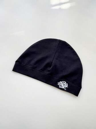 Gorro de punto con bordado de estilo retro de la marca europea y americana Synaworld