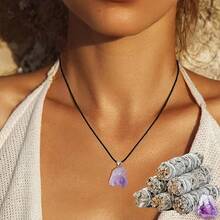 Loose Gemstones-1/3/6pcs 4 Inch Fresh, White Sage Sticks,For House Cleaning, Yoga,Contains Amethyst - Multicolor - View 9