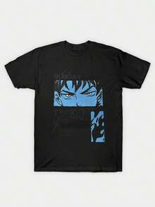 Dark Anime Character Sunday Whatever Textual design - Negro - Ver 1