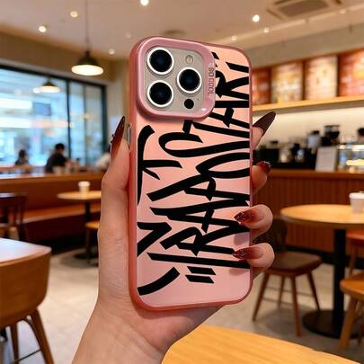 Linghuan Font T-TRAPSTARS Phone Case Compatible With IPhone 17 16e 16 15 14 13 12 11 Mini Pro Max Air X XR XSMAX 8 7 Plus Shockproof Matte Back Cover