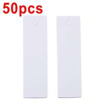50 thẻ giấy Kraft trắng, 2*7cm, nhãn không in, thích hợp cho bao bì trang sức, trưng bày, thẻ giá. - LBZ1412 - Xem 8
