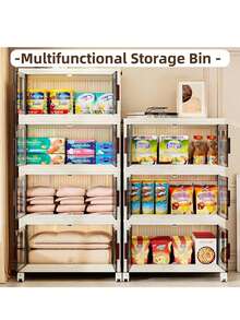 Garage Integrated Storage Racks - White - View 5