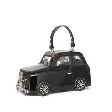 New Autumn/Winter Car Shaped Handbag, Creative 3D Cartoon Design, Fashion Tote Bag - PU Material With Polyester Lining, Suitable For Gifts And Dates - Multicolor - View 1