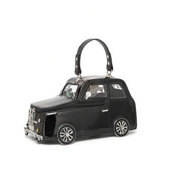 New Autumn/Winter Car Shaped Handbag, Creative 3D Cartoon Design, Fashion Tote Bag - PU Material With Polyester Lining, Suitable For Gifts And Dates