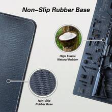 Qualidade Superior: Este Mouse Pad para Jogos possui um design de duas faces. A frente é feita de material suave e macio de alta qualidade para uma sensação confortável, enquanto a parte de trás possui uma base de borracha antiderrapante com bordas finamente costuradas. - Multicolorido - Visão 6