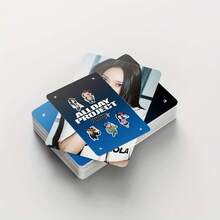 1 Box ALLDAY PROJECT Merchandise LOMO Cards, Includes 60pcs 3-Inch Mini Cards And 32pcs Mini Stickers - Multicolor - View 7