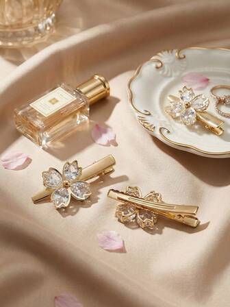 Sparkling Rhinestone Hair Clips, Small Gift For Friends, Girlfriends, Mothers