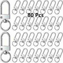 10/100pcs Colorful Metal Lobster Claw Clasp - With Swivel Trigger Hook, Keychain And DIY Accessories, Suitable For Bags, Keychains And Jewelry Making - Durable Zinc Alloy, Vibrant Colors, Easy-To-Use Design, Lobster Clasps For Jewelry Making - Multicolor - View 27