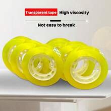 6/12/24/36 Rolls Clear Adhesive Tape - Premium Clear Gift Wrapping Tape, High Quality Transparent Tape, Suitable For Gift Packaging, Crafts, Distribution, As Well As Home, School And Office Use - Clear - View 4