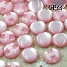 15/30/50/100Pcs Of Clothing Candy-Colored Buttons Shirt Button Sewing DIY Crafts - Multicolor - View 20