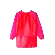 2026 New Painting Waterproof Smock Long Sleeve Apron Set, Art Student Painting Clothes With Pockets - For Children, Interactive, Socializing, Family, Hot Selling, Explosion Model - Gift For Boyfriend/Girlfriend, Birthday, Valentine's Day, Wedding, New Year - Perfect Gift