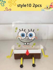 1/2/3pcs SpongeBob Apron, Suitable For High School Girls, Enhancing Overall Image, New Apron Workwear, Cute Cartoon Party Apron, Best Holiday Party Decoration, Perfect Party Decor Gift For Friends, Home Decor, Room Decor, New Year Gift, Ramadan Gift, Valentine's Day Gift - Multicolor - View 27