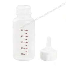 50ml Universal Pet Feeding Bottle, Silicone Nursing Bottle For Puppy Kitten, Anti-Choke Milk Bottle With Measurement Scale, Pet Supplies Gift For Valentine's Day - 50ml - Xem 3