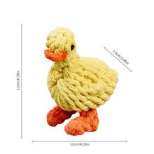 Colorful Handmade Woven Dog Rope Toys, Funny Animal Strawberry Pineapple Rope Toys, Cartoon Carrot Rope, Rabbit/Lion/Octopus/Elephant/Bear Plush Toys, Suitable For Training, Teeth Cleaning And Interactive Play For Medium And Small Dogs, Pet Supplies - Multicolor - View 22