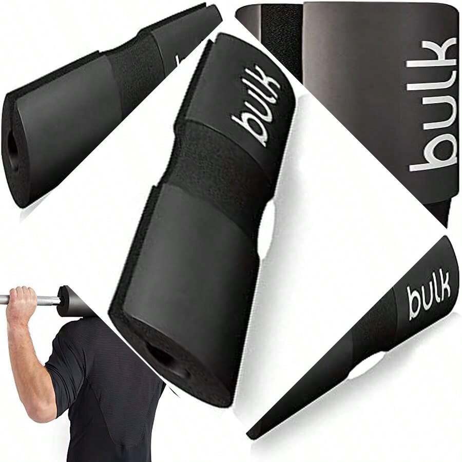 Squat Cushion for Barbell, Comfortable and Black - Negro - Ver 1