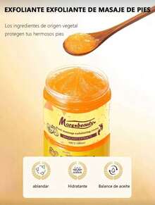 Crema exfoliante de eliminación suave de células muertas de la piel, - Naranja - Ver 6