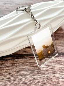 F-photo Circle Keychain