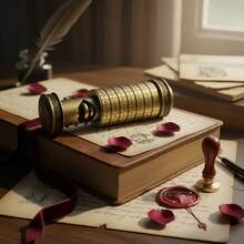 2025新款（达芬奇）创意密码锁，复古青铜密码锁，圣诞节和情人节惊喜之选——带装饰齿轮设计的收纳方案 - 彩色 - 查看 8