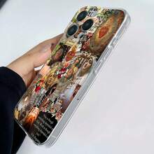 Sagrado Corazón y María. Esta elegante funda es compatible con los modelos  16, 15, 14 Pro Max, 13, 12, 11, XR y XS Plus. Fabricada en silicona TPU, ofrece protección contra golpes y caídas, además de una sensación superior. Es un regalo ideal para familiares, amigos y seres queridos, y una opción perfecta para Navidad.fundas para  13,funda  13,funda  16,fundas ,funda  15,funda para ,fundas para  16,fundas  11,fundas  15,funda  17,protector para ,funda  14,fundas  12,fundas  14,funda  17 pro max,fundas  13,fundas> - transparente - Ver 5