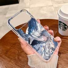 Dragon phone case For  11 12 13 14 15 16 17 Pro Max 14 15 16 Plus 17 AIR 16e Luxury fashionable acrylic magnetic wireless charging hard case cover - ykl Dragón Transparencia 45LR - Ver 5
