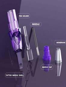 Gold Plume GOLDPLUME 10PCS Upgraded Tattoo Ink Cartridges, Professional Design, Smooth Ink Flow, Easy To Use, High Quality, Suitable For All Mainstream Tattoo Machines