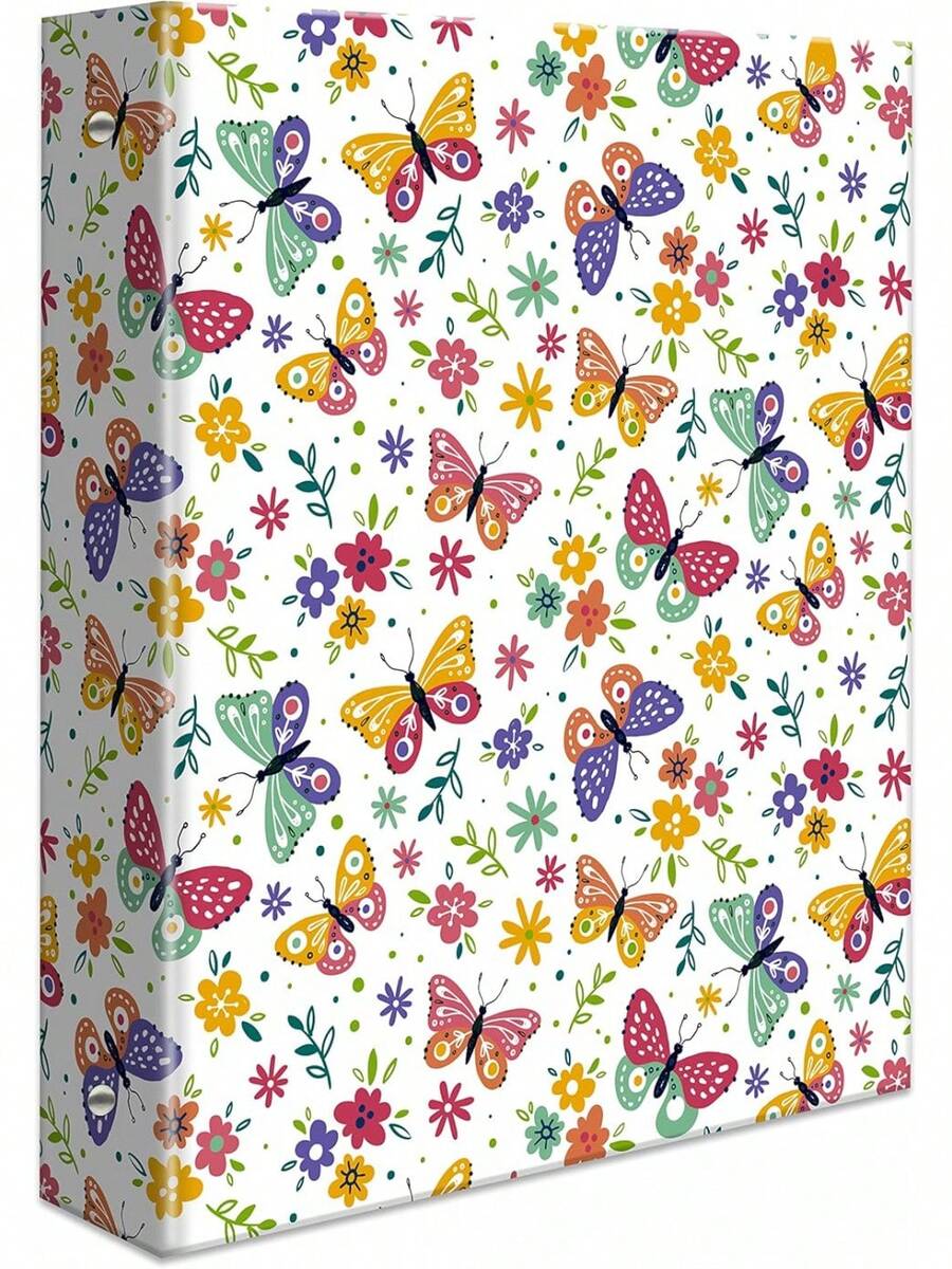 Compañero| Carpeta Profesional| 1.5 Pulgadas| 3 Argollas (Mariposas) - Sólo sé feliz - Ver 1