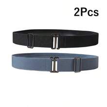 Cinturón ajustable de cintura, herramienta de cintura para suéter y camisa, evita la exposición, cinturón elástico de cintura para cambiar el estilo de la camisa - Multicolor - Ver 14