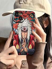 Impresionante diseño de Jiraiya con arte anime. Esta elegante funda es compatible con  16, 15, 14 Pro Max, 13, 12, 11, XR y XS Plus. Fabricada en silicona TPU, ofrece protección contra golpes y caídas, además de una sensación superior. Es un regalo ideal para familiares, amigos y seres queridos, y una opción perfecta para Navidad.fundas para  13,funda  13,funda  16,fundas ,funda  15,funda para ,fundas para  16,fundas  11,fundas  15,funda  17,protector para ,funda  14,fundas  12,fundas  14,funda  17 pro max,fundas  13,fundas> - Negro - Ver 1