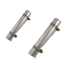 15cm, 60cm, 120cm, 200cm, 300cm Stainless Steel Exhaust Pipe Aluminum Foil Fiberglass Insulation Sleeve Kit, Suitable For RV Heater - GRG - View 2