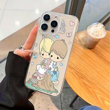 Phone Case: Art P-Precious M-Moments Compatible With  17 16e 16 15 14 13 12 11 Pro Max Mini Air XR XS X 7 8 Plus Transparent TPU Soft Back Case Travel Essential Phone Case  17 QRYD - 混合顏色 - 查看 4