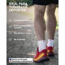 Athletic Socks - Black and White - View 3