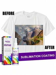100ml Sublimation Coating Spray, Durable, Stain-Resistant, Multi-Purpose Coating For Fabric Heat Transfer Printing, Good Adhesion, High Color Fastness, Excellent Color Transfer Effect, Resistant To Abrasion, Scratches, Friction And Ink Stains, Delicate Pattern - Multicolor - View 2