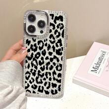 Girl Heart-Shaped Bow Sparkling Rhinestone Laser Star Diamond-Encrusted Transparent Phone Case For IPhone 17 Air/16/15/14/13/12 Pro Max/17 16 15 14 Plus/12 Pro Silver PC Diamond-Encrusted Photo Frame Non-Slip And Drop-Resistant Protective Shell Holiday Birthday Gift 0VSE - 透明的 - 查看 2