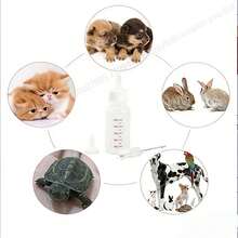 50ml Universal Pet Feeding Bottle, Silicone Nursing Bottle For Puppy Kitten, Anti-Choke Milk Bottle With Measurement Scale, Pet Supplies Gift For Valentine's Day - 50ml - Xem 5