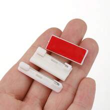 50pcs Plastic Safety Pins Brooch Pins With Adhesive Backing, Multi-Size Pins For DIY Brooch, Name Tag, Clothing Accessories