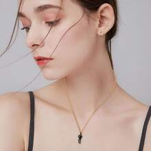 2 Piezas Collar de pareja Collar de collar de amor joyas abrazo amante collar joyería de la  collar de corazon para parejas collar de amante pareja abrazando collar - como se muestra x 2 piezas - Ver 10