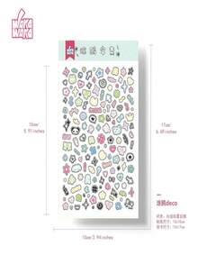 Cute Bears Dessert Food 3D Puffy Stickers Adhesive Sticker DIY Diary Stationery Sticker Gift School Office Supplies,Decorations - Gifts. Choices For Home Room Decoration, Party Decoration, Birthday Gifts, And Various Festival Gifts, Fashionable. Fashion Items. - Multicolor - View 9