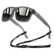 WSZ 2pcs Retro Unisex GlassesLuxury Designer Style, Vintage Striped Square/Rectangle Frame And Shiny Material, Soft Summer Tones Elegant Aesthetics Suitable For Beach, Driving, Fishing And Outdoor Leisure - GL-2PCSF364 - View 9