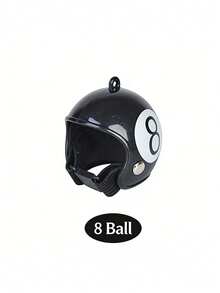 1个宠物迷你头盔钥匙扣，可爱安全帽，适用于鸡、鹦鹉和仓鼠，创意宠物服装道具，摩托车风格鸭子头饰，多款卡通宠物头盔，非常适合宠物拍照 - 多色 - 查看 9