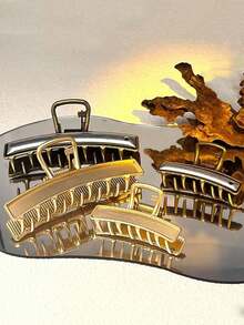 DIY手工发夹底座，手工发夹，适合用各种图案和面料手工制作发爪，是日常旅行装饰和礼物的完美之选。