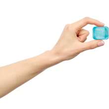 Schylling  Nice Cube -Sensory Squeeze Toy With Super Solid Squish - 2.25" Cube - Blue - View 5