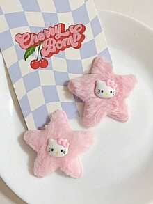 14/15pcs Set (Random Style) Cute Hair Clips, Including Bangs Clips, Perfect Gifts For Valentine's Day, Women's Friendship Day, Carnival, Friends, Lovers, Party Supplies - Multicolor - View 5