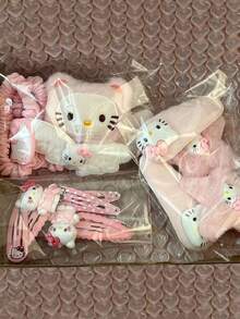 14/15pcs Set (Random Style) Cute Hair Clips, Including Bangs Clips, Perfect Gifts For Valentine's Day, Women's Friendship Day, Carnival, Friends, Lovers, Party Supplies - Multicolor - View 2