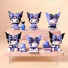 4 Set Sanrio Kuromi Series Creative Reward Blind Box Gift Pack,High Appearance Cartoon Handmade Super Cute Kuromi Surprise Unboxing Fun Blind Box Dolls Decorations,Fantasy Themed Cute Cartoon Dolls Mini Stuff Cheap Stuff Mystery Box Toys Random Box - Multicolor - View 9
