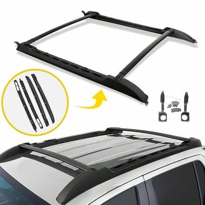 2005-2023 Tacoma Double Cab Top Roof Rack Bars Side Rails Set