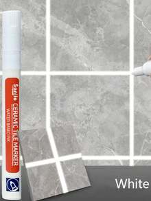 Tile Repair Pen, Suitable For Waterproofing, Mildew Prevention, And Beautifying Grout Lines In Home Tiles. Also A Convenient Sealant For Bathroom And Kitchen Walls And Floors. Self-Adhesive, Mildew-Proof, And Suitable For Cleaning Small Appliances And Kitchenware. Makes A Great Gift For Family And Friends During Holidays. (New And Old Models Shipped Randomly) - one-size - View 9