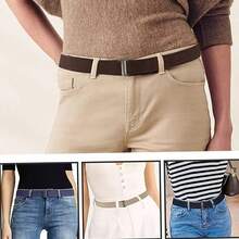 Cinturón ajustable de cintura, herramienta de cintura para suéter y camisa, evita la exposición, cinturón elástico de cintura para cambiar el estilo de la camisa - Multicolor - Ver 9