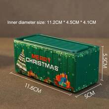 Organizador de escritorio de oficina, caja de almacenamiento de hierro multifuncional, decoración del hogar, contenedor de almacenamiento de hierro compacto, organizador de escritorio creativo - A6 - Ver 1